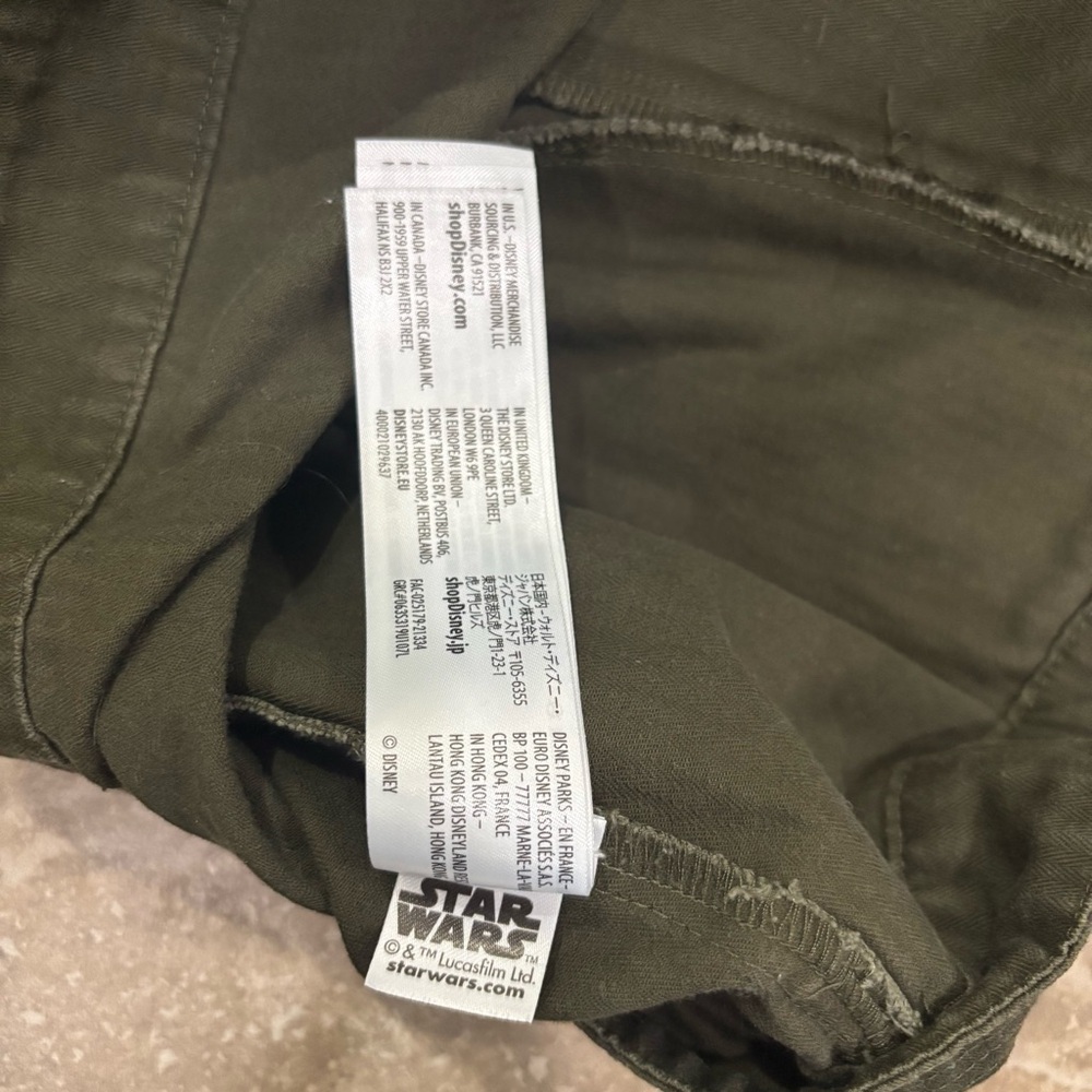 Star Wars Galaxy’s Edge Resistance Jacket Full Zip Resist Rebel Spire Log Sz S - Picture 10 of 11